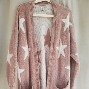 Soft open cardigan with packets